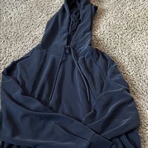 Navy Blue Athleta Hoodie